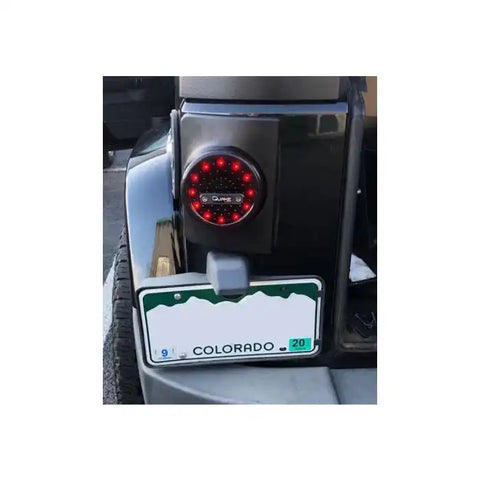 QUAKE LED QTE1030 JK TAIL LIGHTS ROUND
