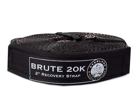 OVS 19059916 TOW STRAP 20 000 LB. 2' X 30' GRAY