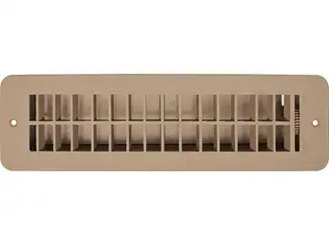 VENT REGISTER  TAN  PLASTIC  DAMP 2
