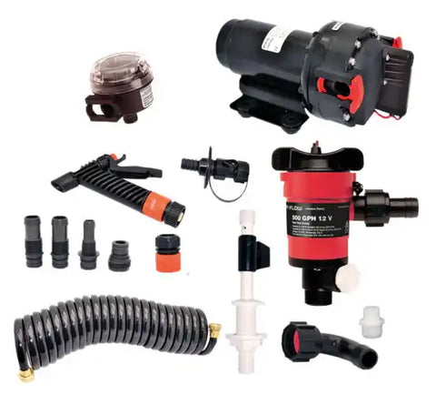 JOHNSON PUMP 64634 AQUA JET WD 5.2 GPM/500 GPH 12V LIV