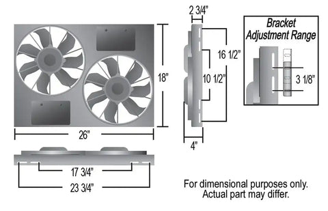 HI OUTPUT RAD FAN PULLER