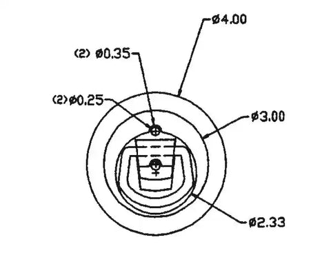 BUYERS PROD B701SM SURFACE MOUNTED ROPE RING