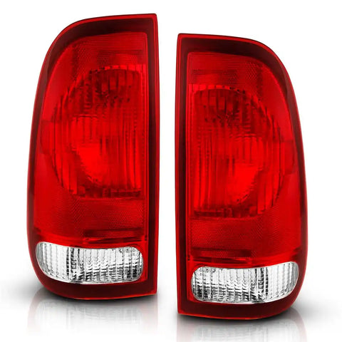 ANZO 311307 TAIL LIGHT ASSEMBLY; RED/CLEAR LENS