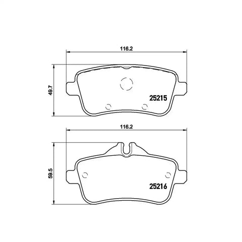 DISC BRAKE PAD SET