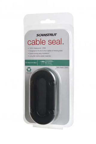 SCANSTRUT DS-MULTI-P-BLK DS-MULTI CABLE SEAL - PLASTIC-BLACK