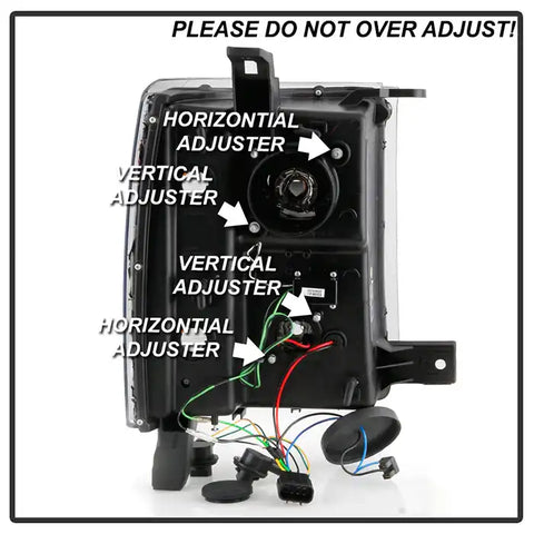 Spyder Automotive 5079473 Headlight Assembly Signature Series Projector Beam With L