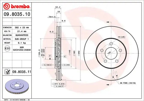 DISC BRAKE ROTOR