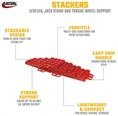 STACKERS JACK PADS 10+BAG