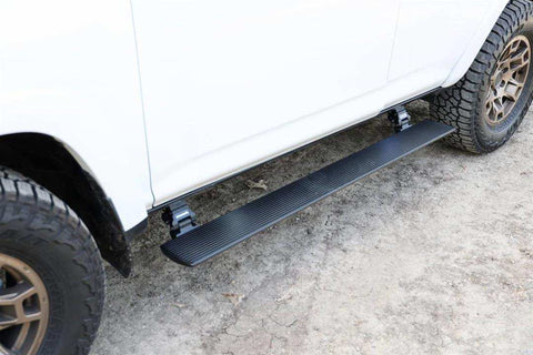 Go Rhino 20442564PC Running Board E-Board E1 Textured Black Aluminum Lighted Roc