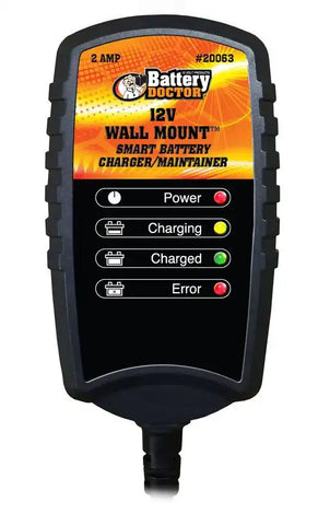 BATTERY DOC  12V 2 AMP WALL MOUNT