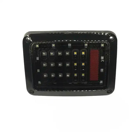 JEEP JK 6X8 INCH 25 WATT BLACK