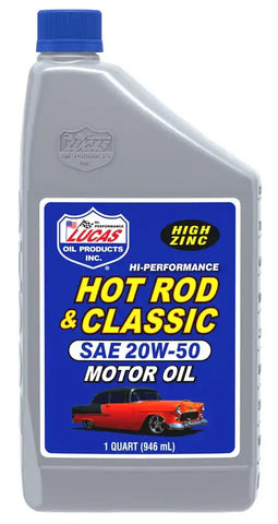 LUCAS OIL 10689 20W-50 HOTROD & CLASSIC