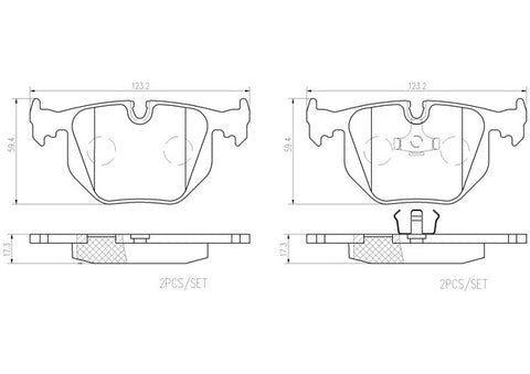 DISC BRAKE PAD SET