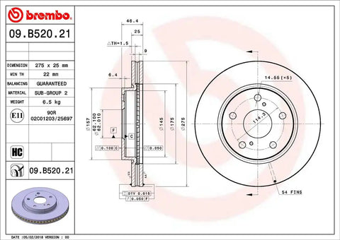 DISC BRAKE ROTOR