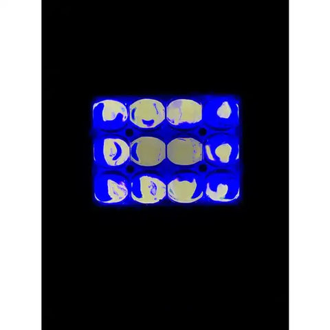 4' 60W 4D SPOT RGB ACCENT WORK LIGH