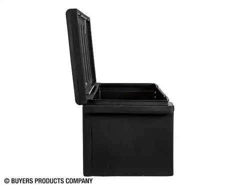 Buyers Products 1712240 Tool Box Chest Single Lid Smooth Black Polyethylene 19