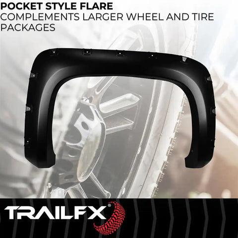 TRAILFX TFC3001S POCKET STYLE FLARE SMOOTH SET OF 4