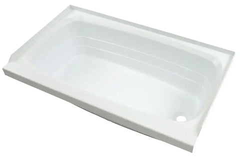 WHITE 24X46 RIGHT HAND TU