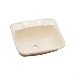 14.75 X 12.25 WHITE ABS LAV