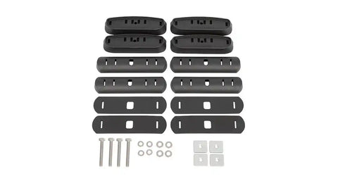 RHINO RACK RCP73-BK BASE KIT LANDROVER DEFENDER 110 202