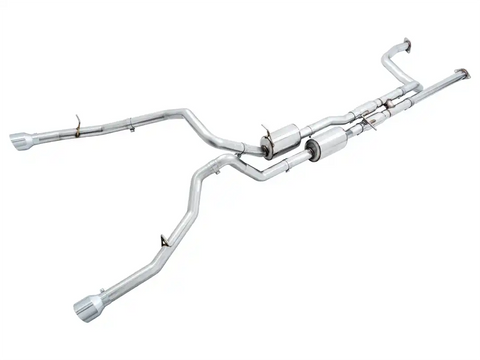 AWE 3015-32004 AWE 0FG CATBACK RAM TRX - CHROME TI