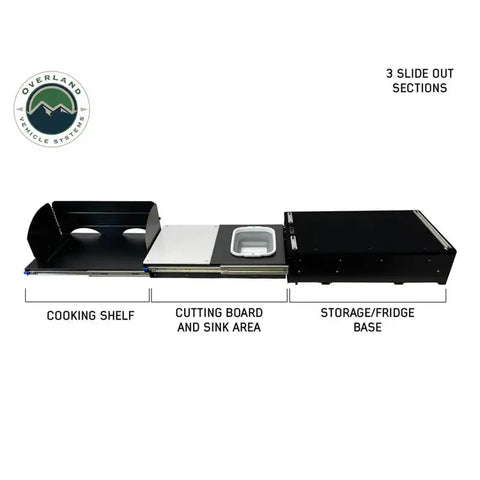OVS 21010401 CARGO BOX KITCHEN WITH SLIDE OUT SI