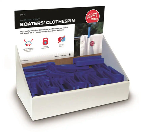 BOATERS CLOTHSPIN DISPLAY BOX W 48