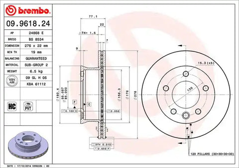 DISC BRAKE ROTOR