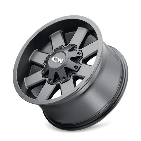ION TYPE 141 SATIN BLACK 18X9 8-165