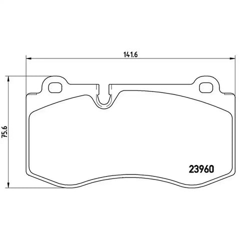 DISC BRAKE PAD SET