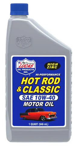LUCAS OIL 10688 10W-40 HOTROD & CLASSIC