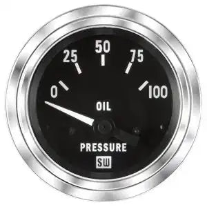STEWART WARN 82305 DELUXE PRESSURE GAUGE