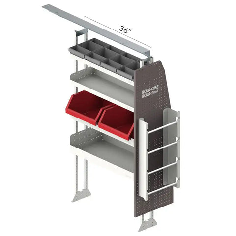ROLACASE RSMRSEL-PA VAN SHELVING ELECTRICAL BIN PACKAGE