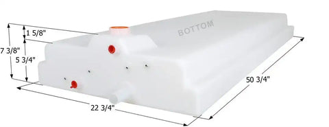 ICON 14887 FRESH WATER TANK  WT3855  50 3/4X22