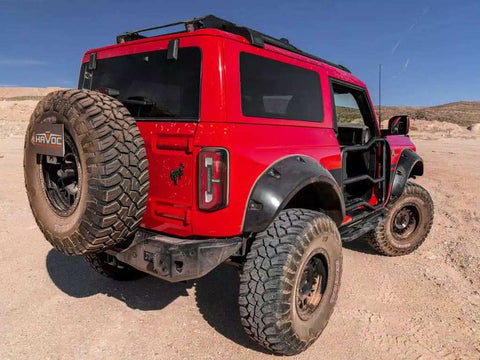Havoc Offroad HFB-05-001 License Plate Relocation Kit Relocates License Plate To Spa