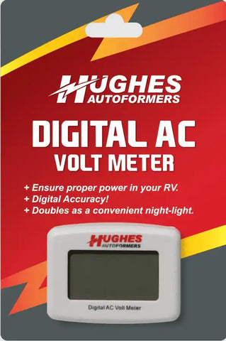 HUGHES AUTO DVM1221 DIGITAL VOLT METER