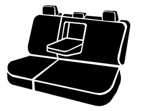 FIA SL62-79 GRAY SL REAR 60/40 SPLIT SEAT COVER FORD