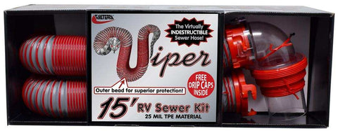 15' VIPER SEWER HOSE KIT