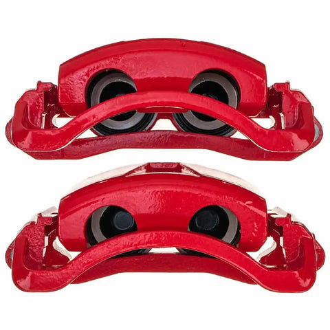 POWERSTOP S4814 RED CALIPER PAIR