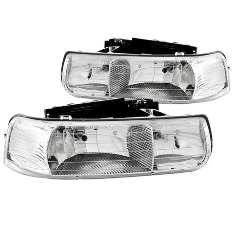 ANZO 111011 HLT SILVERADO CRYSTL99-02