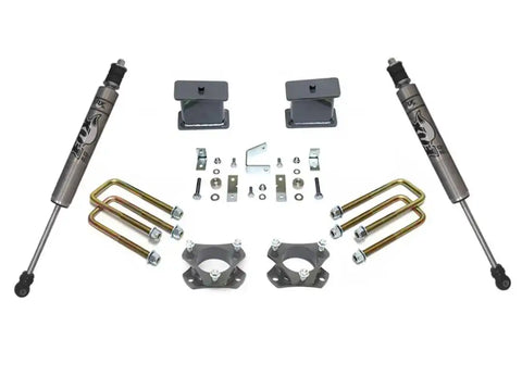 4BLKS U-BOLTSCARRBEARINGFOX SHOCKS