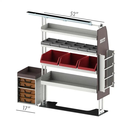 ROLACASE RSFMHREL-RPH159 VAN SHELVING ELECTRICAL BIN PACKAGE