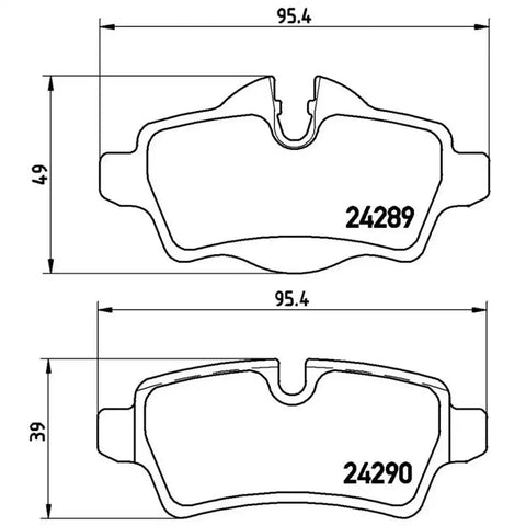 DISC BRAKE PAD SET