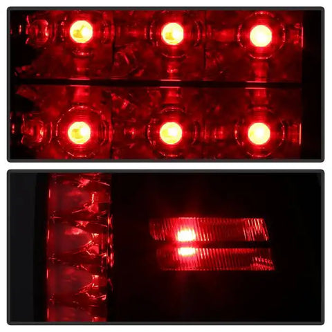 Spyder Automotive 5078124 Tail Light Assembly LED Smoke Lens Black Housing Uses O