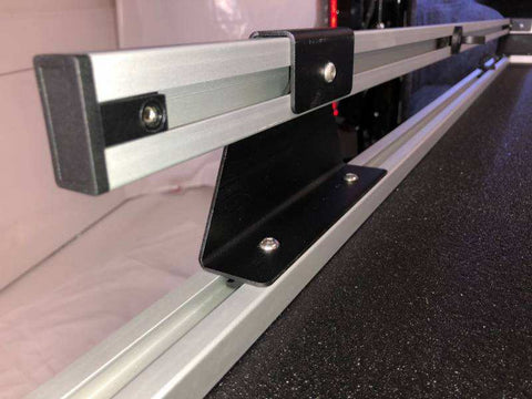 Bedslide BSA-TRK5048 Bed Slide Side Rail Kit TRAXRAIL Use With Bedslide 96 Inch Cla