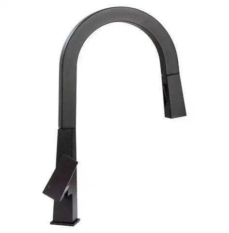 PULL-DOWN FAUCET-BLACK MATTE