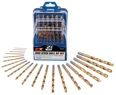 PERFORM TOOL W9016 DRILL BIT SET