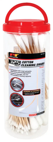 PERFORM TOOL W1471 325PC COTTON CLEANING SWABS