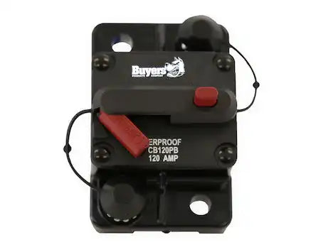 BUYERS PROD CB80PB CIRCUIT BREAKER 80 AMP PUSH-TO-TRIP