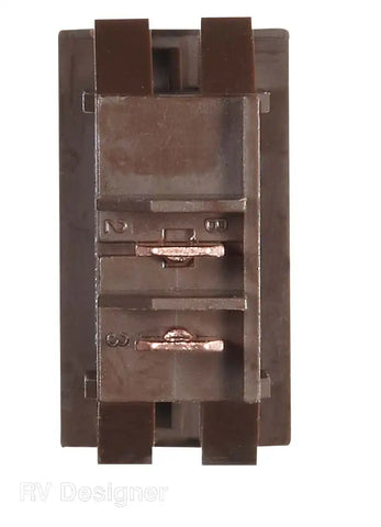 10A BROWN ROCKER SWITCH W